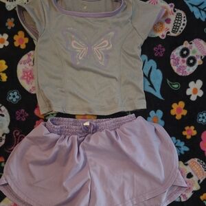 Body Glove Gray and Purple Top